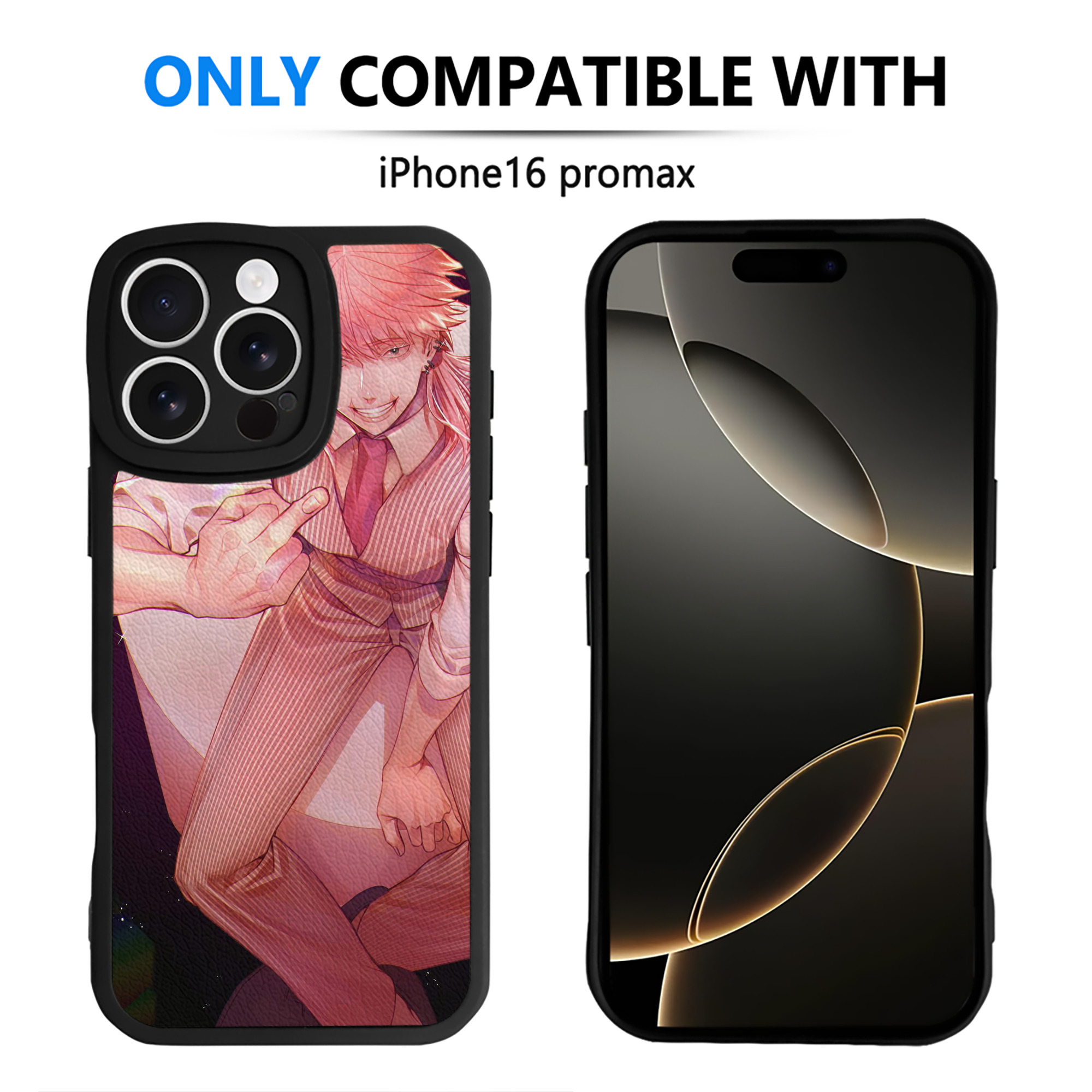 （画像用） 東京リベンジャーズ Tokyo Revengers 【iPhone 16シリーズ対応】シリコンスマホケース（レザー調） 材質：シリコン